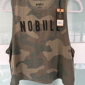 Nobull Women's Camo Crop Tank Top
